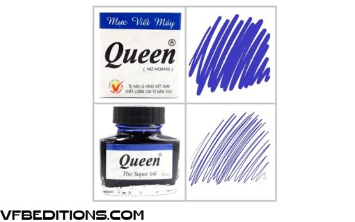 Mực bút máy Queen màu xanh dương